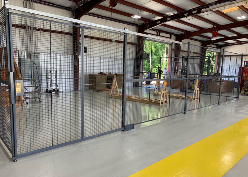 Security Cage for Parts Department